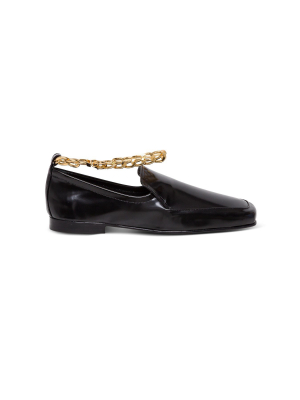 By Far Nick Chain-detailed Loafers