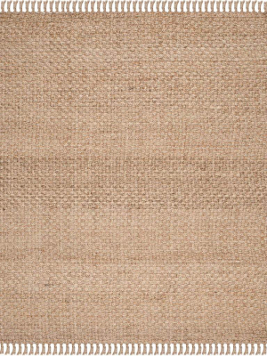 Natural Fiber Tassel Natural Area Rug