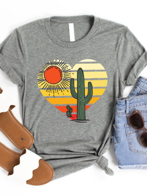 Desert Heart Graphic Tee