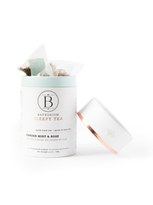 Après Bath Sleepy Time Pyramid Bagged Tea: Garden Mint & Rose