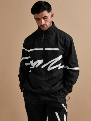 Signature Black Track Top