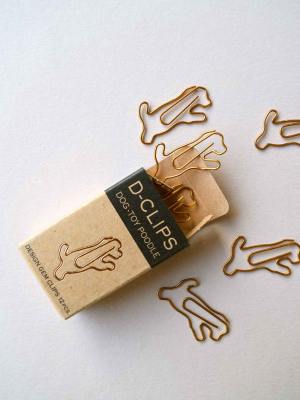 Dog Paperclips - Toy Poodle