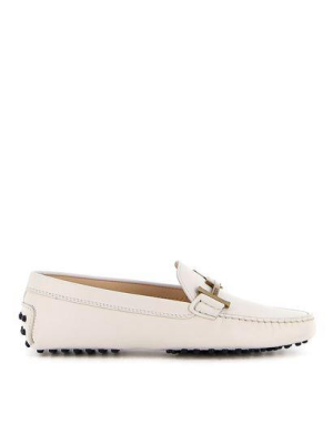 Tod's Double T Plaque Loafers