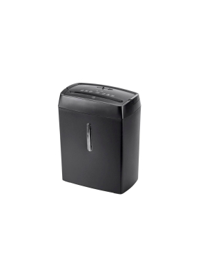 Monoprice 6-sheet Crosscut Paper And Credit Card Shredder, Designed For Individual Workstation Or Desk Use - Workstream Collection
