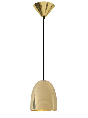 Stanley 1 Brass Pendant