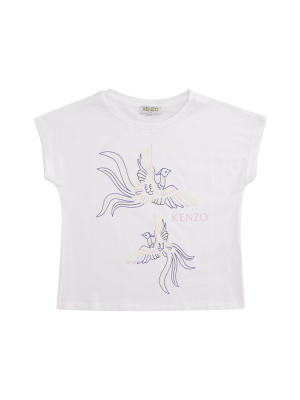 Kenzo Kids Graphic Print T-shirt