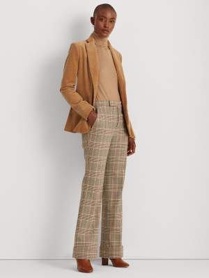 Cotton-wool Wide-leg Pant