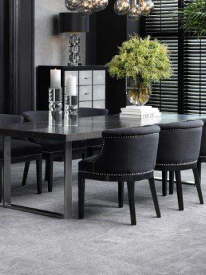 Eichholtz Borghese 250cm Dining Table - Gray