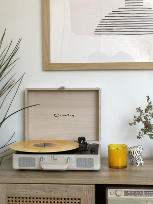 Crosley Uo Exclusive Washed Wood Cruiser Bluetooth Record Player