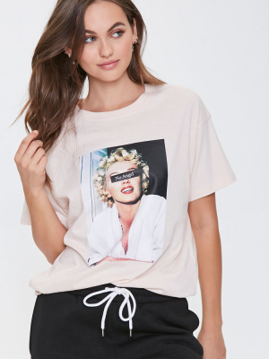 No Angel Marilyn Monroe Tee