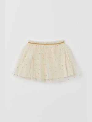 Glittery Tulle Skirt