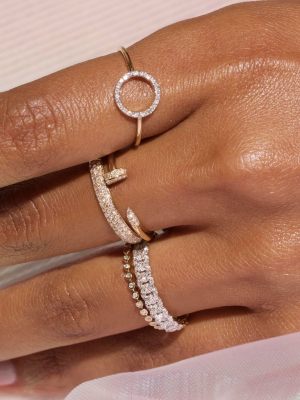 Well Rounded Diamond Ring