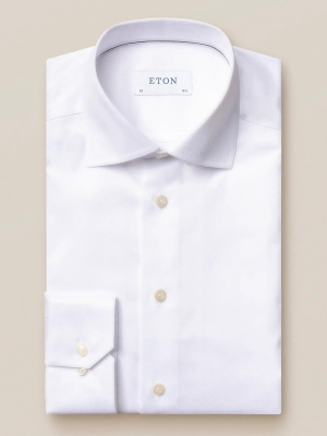 White Shirt - Signature Twill - Slim Fit