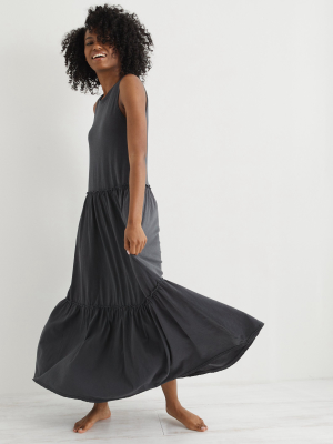 Aerie Knit Tiered Maxi Dress