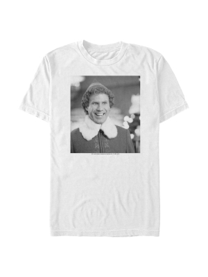 Men's Elf Buddy Classic Portrait T-shirt