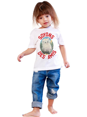 Kids Kitten Crew Tee