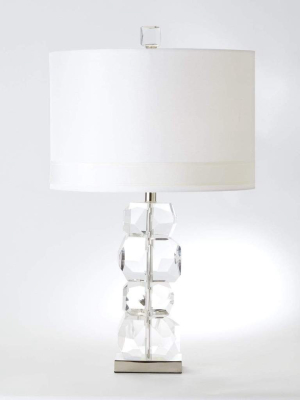 Global Views Stacked Gemstone Lamp Short