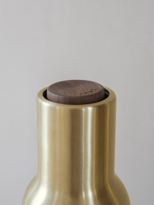 Bottle Grinders  Brushed Brass