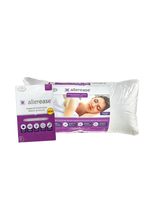 Ultimate Bed Pillow With Cover - Allerease