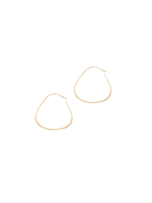 Triangle Hoops - Gold (m)