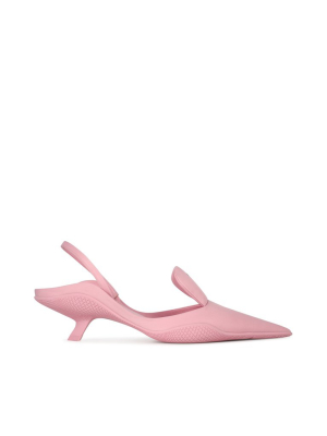 Prada Logo Slingback Pumps