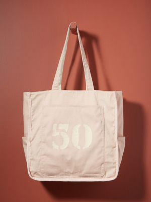 Feed Side-pocket Tote Bag