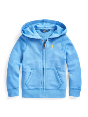 Cotton-blend-terry Hoodie