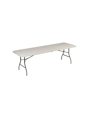 Staples 8' Fold In Half Folding Table 79233/54273