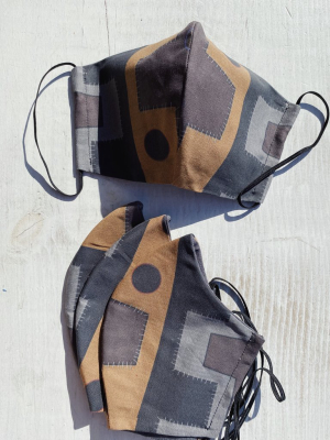 Reversible Cloth Face Mask: Patchwork