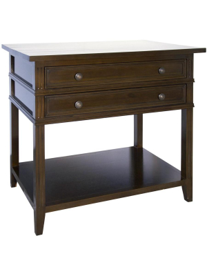 Colonial 2-drawer Side Table