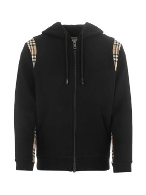 Burberry Vintage Check Detail Hooded Jacket