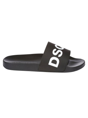 Dsquared2 Logo Print Slides