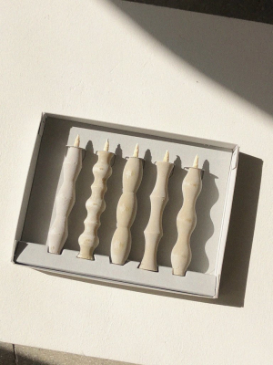 5-piece Nanao Candles By Takazawa Candle