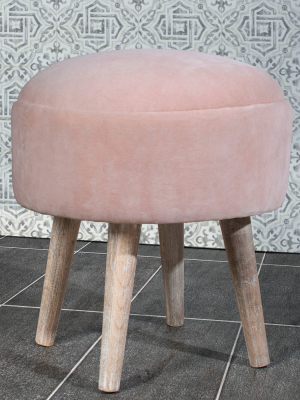 Mila Backless Vanity Ottoman Stool - Hillsdale Furniture