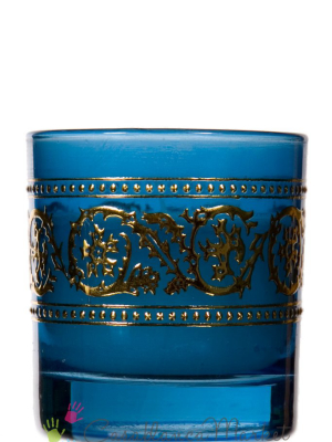Bakara Moroccan Candle Royal Blue