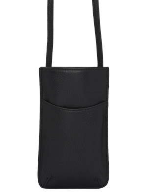 Darby Phone Slip Crossbody - Black