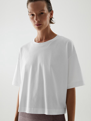 Organic Cotton Cropped T-shirt