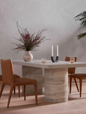 Liv Dining Table - Pale Oak Veneer