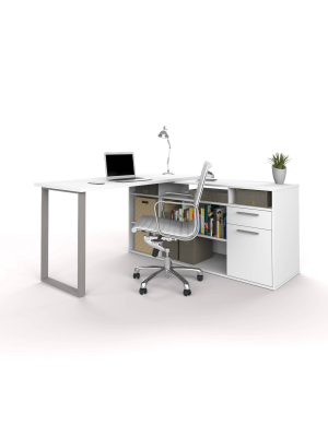 Solay L Shaped Desk - Bestar