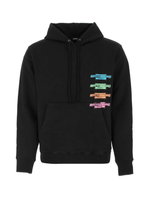 We11done Logo Printed Hoodie