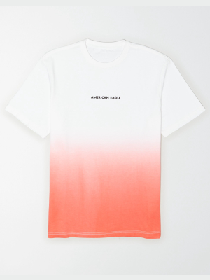 Ae Short-sleeve Dip-dye Graphic T-shirt