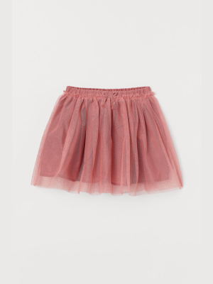 Glittery Tulle Skirt