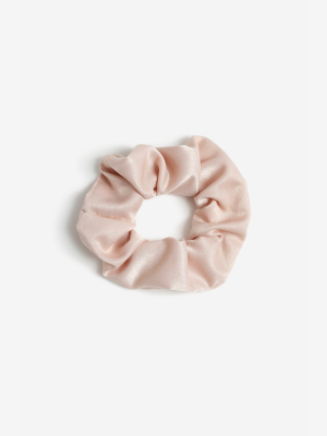 **pastel Pink Scrunchie