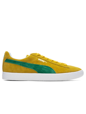 Puma Suede Vtg Mij Retro - Spectra Yellow/amazon Green