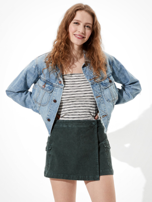 Ae High-waisted Corduroy Skort