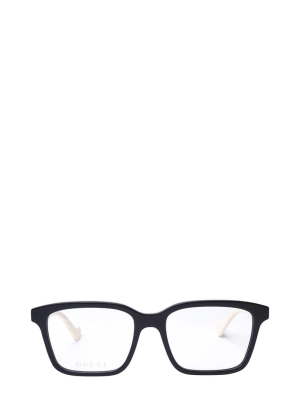 Gucci Eyewear Rectangular Frame Glasses