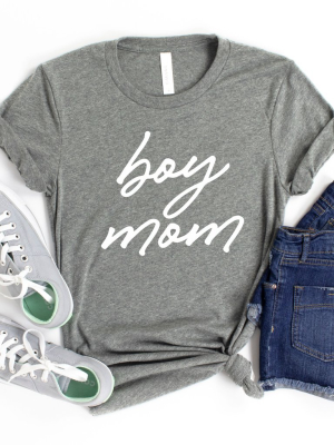 Boy Mom Graphic Tee