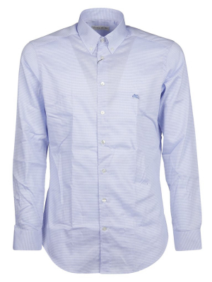 Etro Logo Embroidered Buttoned Shirt