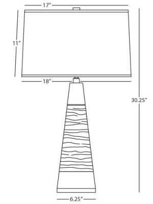 Berkley Tapered Table Lamp W/ Various Shades