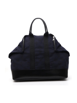 Alexander Mcqueen Skull Motif Zipped Holdall Bag